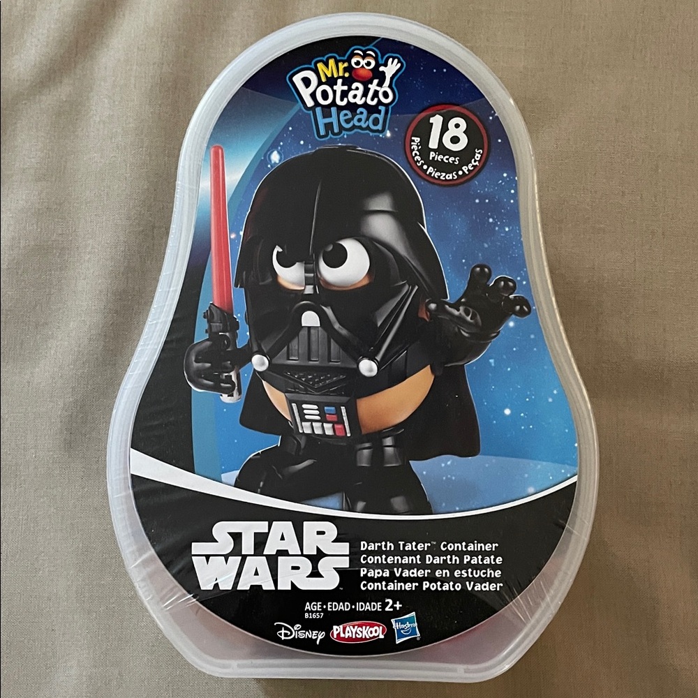 Playskool Mr. Potato Head Star Wars Darth Vader Toy - Black